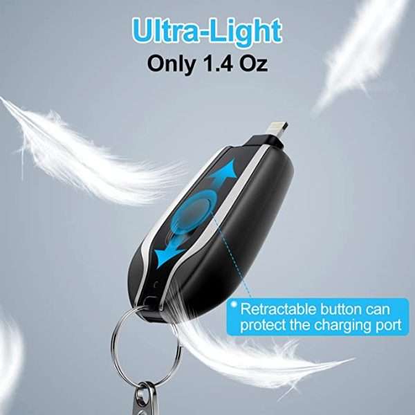 Portable Keychain charger for Iphone's & Type C