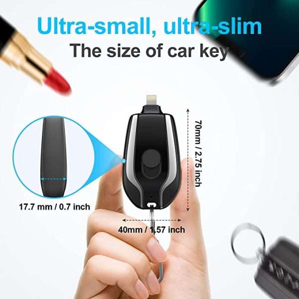 Portable Keychain charger for Iphone's & Type C
