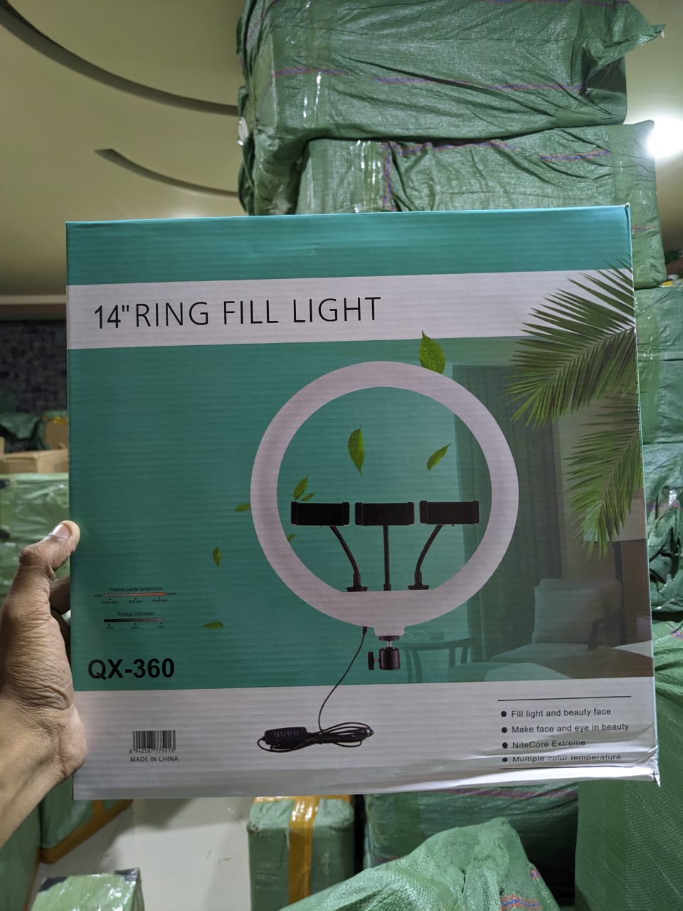 QX 360 Ring Light